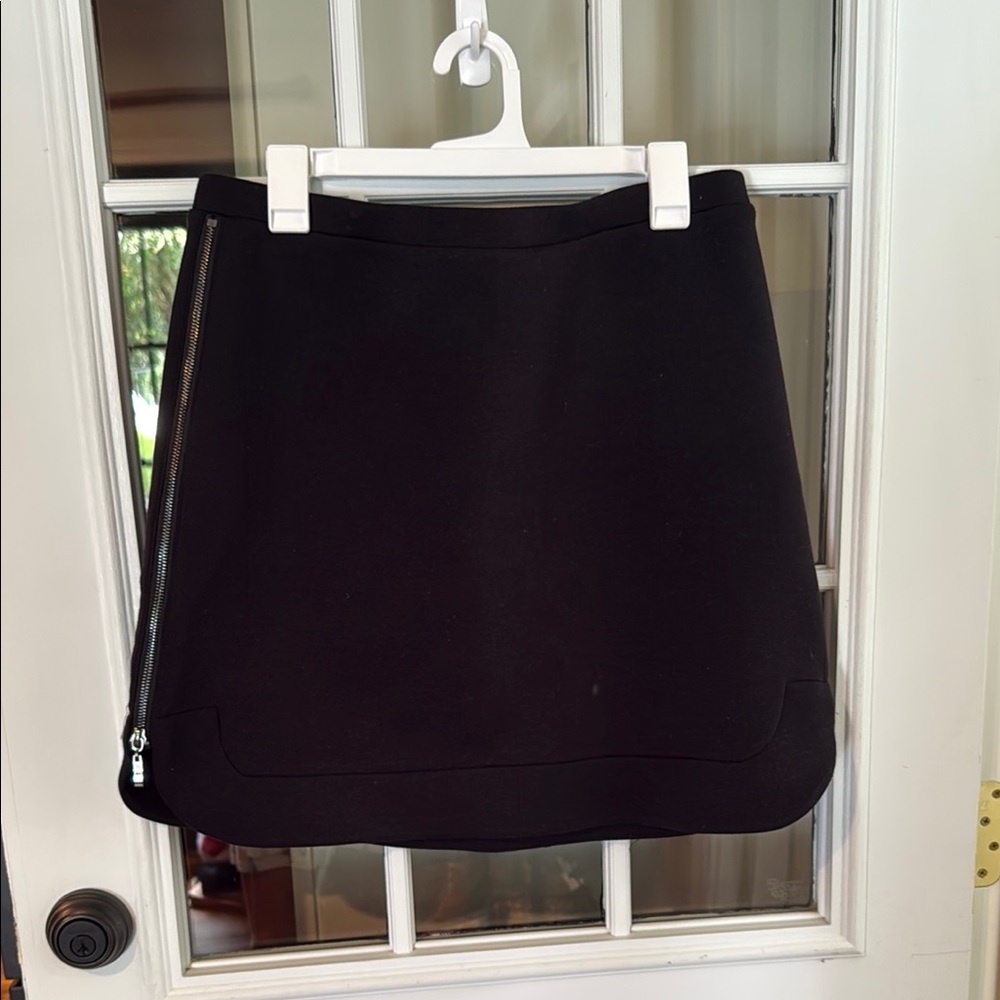 NWT Halogen Black A-Line Mini Skirt for Work